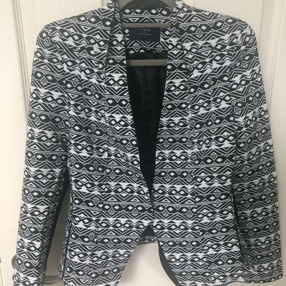 NWOT-COMME USA PREMIUM DENIM BLAZER